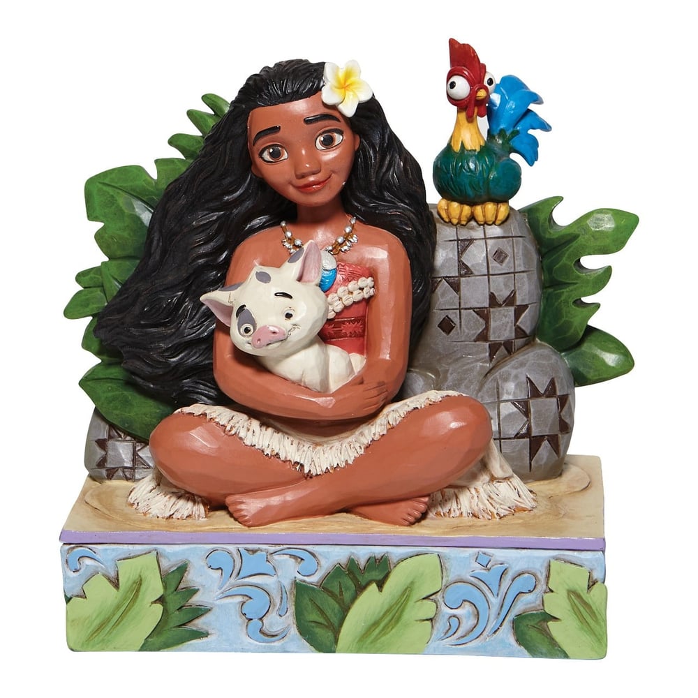 Motunuiye hoş geldiniz - Pua ve Hei Hei Figür Biblo ile Moana