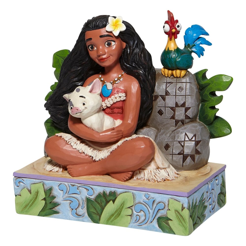 Motunuiye hoş geldiniz - Pua ve Hei Hei Figür Biblo ile Moana