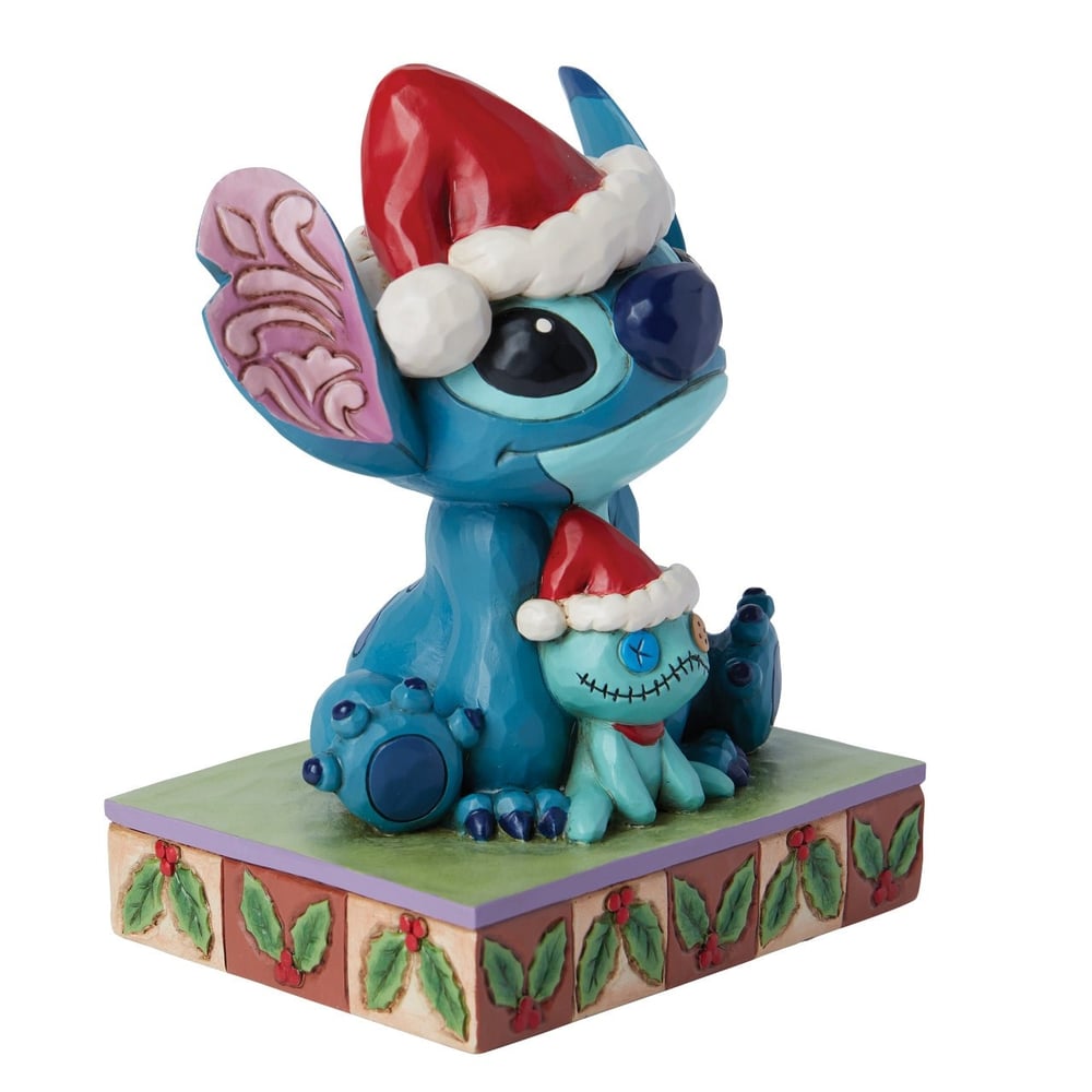 Noel Baba Stitch Scrum Figürü
