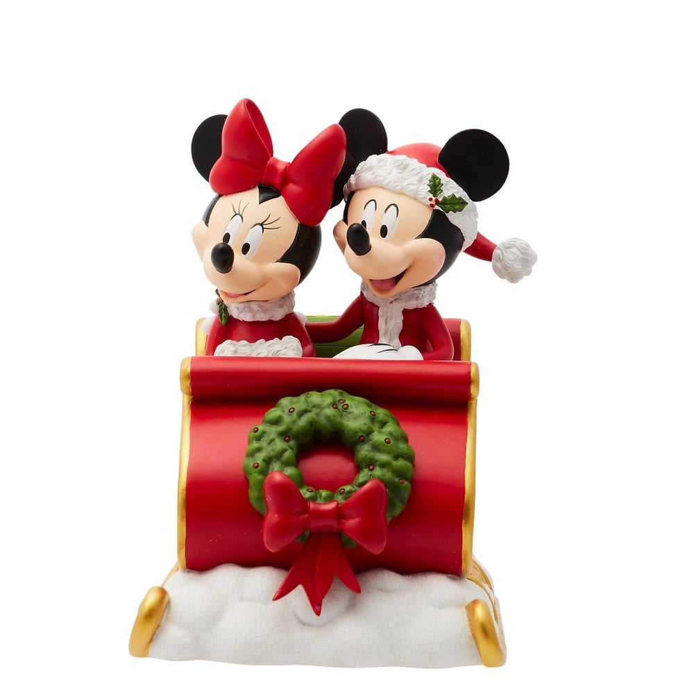 Noel Mickey ve Minnie Mouse Figürü