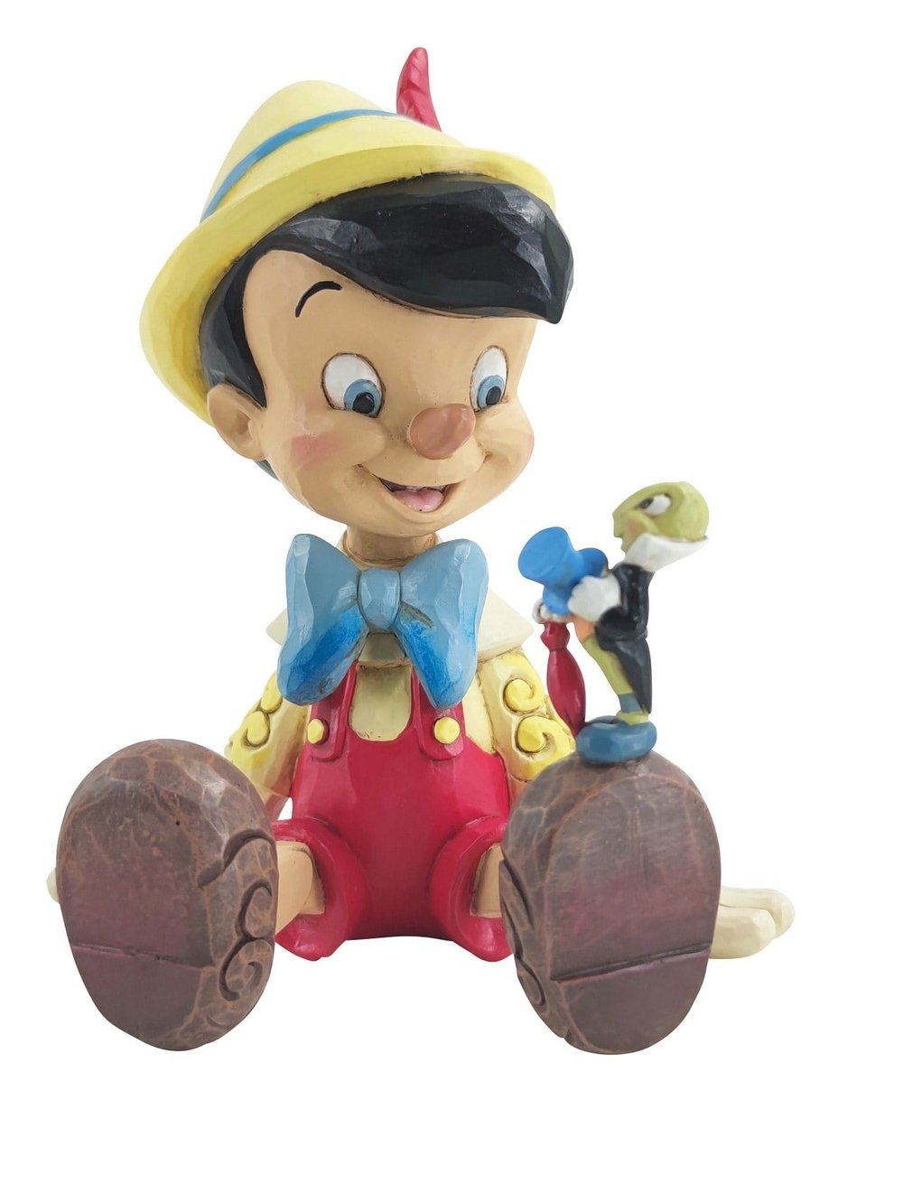 Pinocchio And Jiminy Sitting Lisanslı Figür Biblo