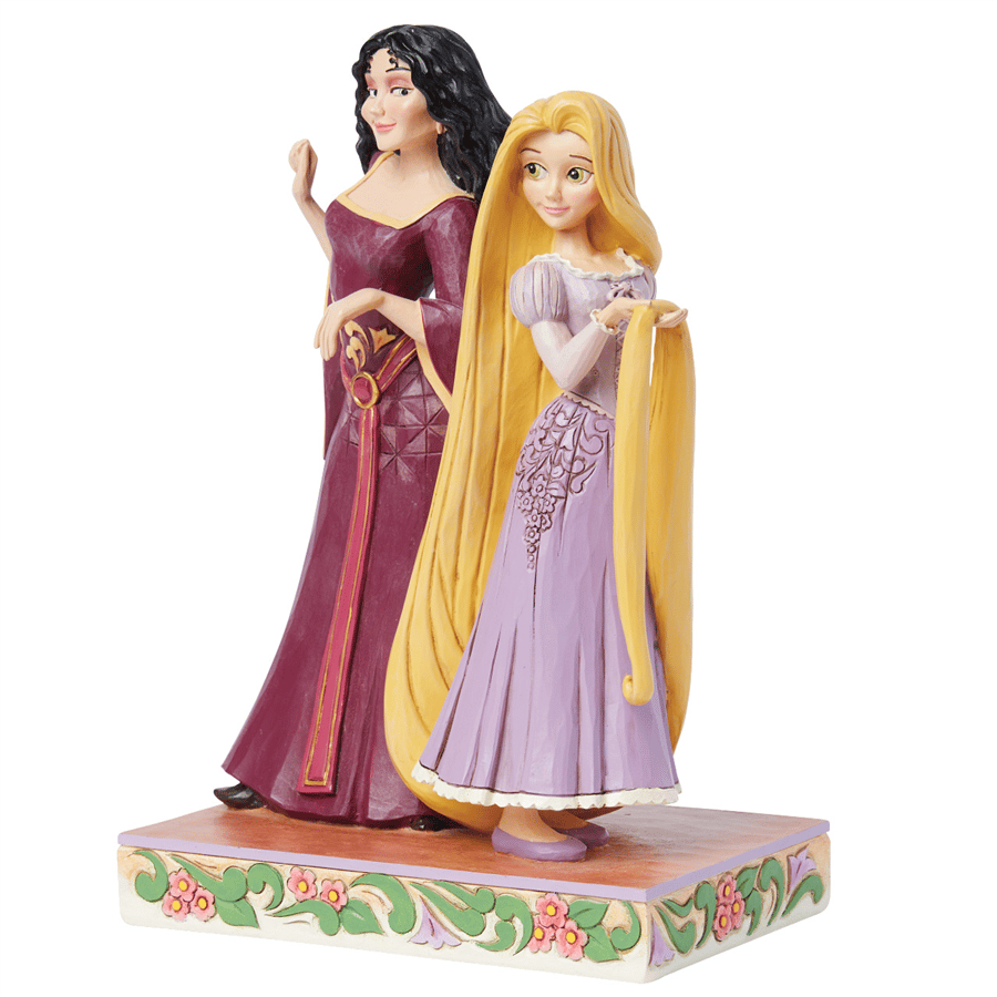 Rapunzel ve Mother Gothel Figürü