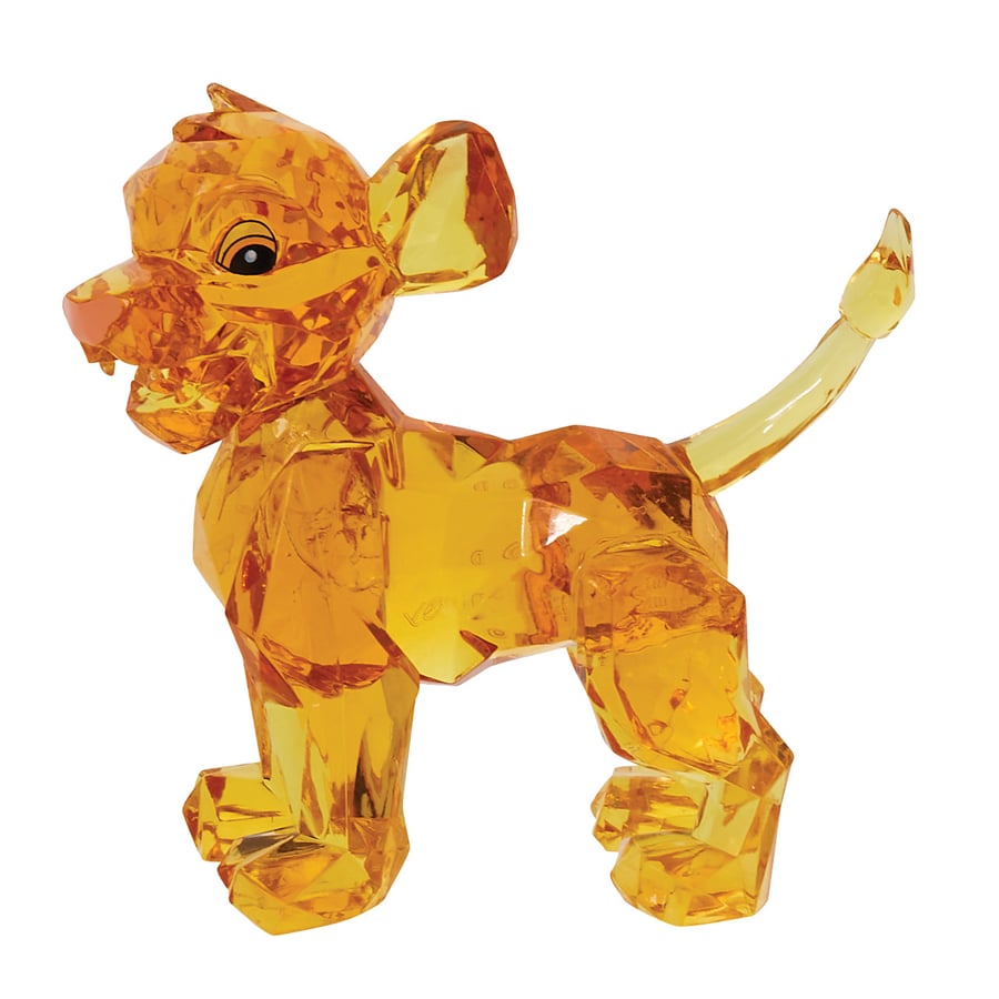 Simba Facets Şeffaf Reçine Figür Biblo