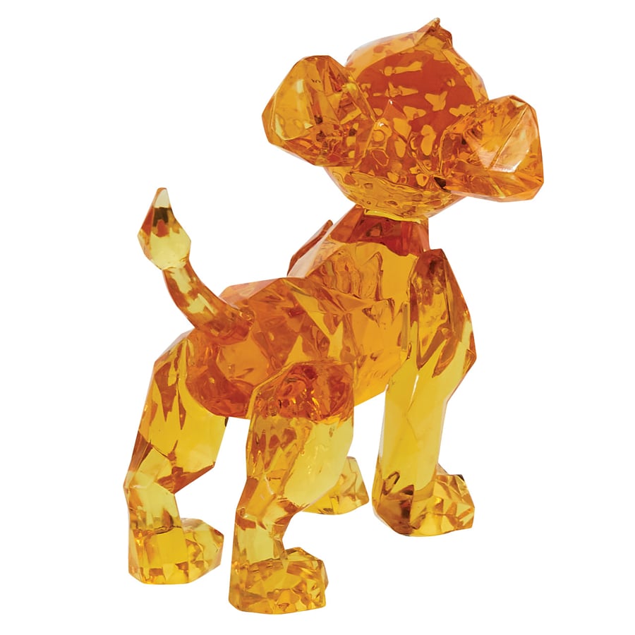 Simba Facets Şeffaf Reçine Figür Biblo