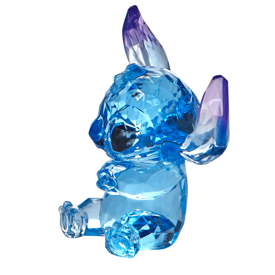 Stitch Facets Şeffaf Reçine Figürü