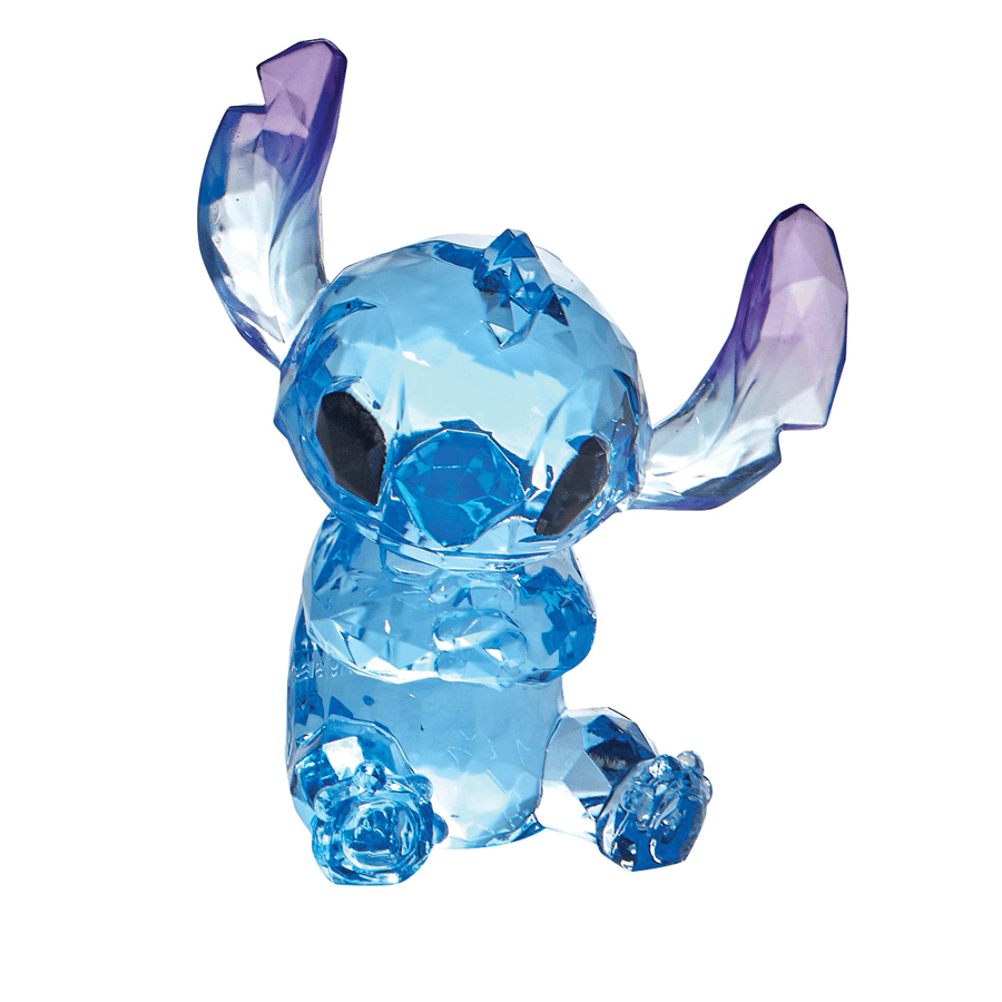 Stitch Facets Şeffaf Reçine Figürü