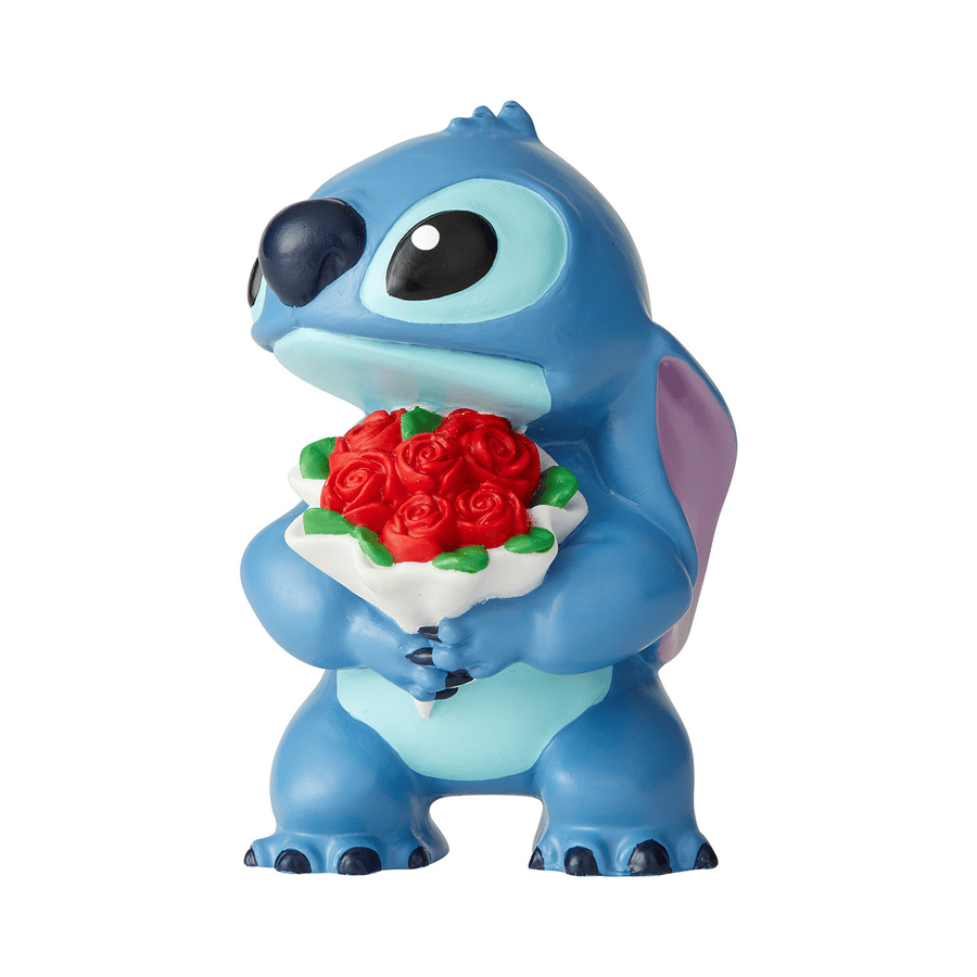 Stitch Flowers Figurine Lisanslı Figür Biblo