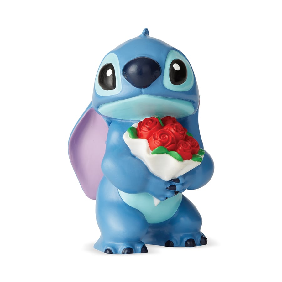 Stitch Flowers Figurine Lisanslı Figür Biblo