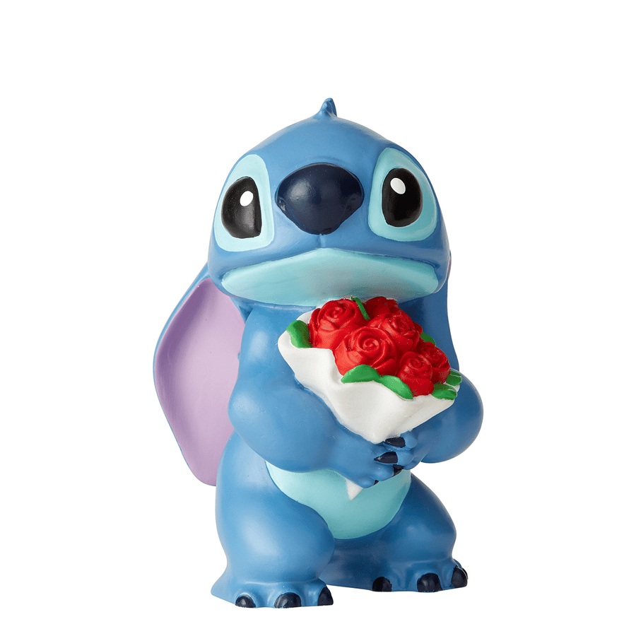 Stitch Flowers Figurine Lisanslı Figür Biblo