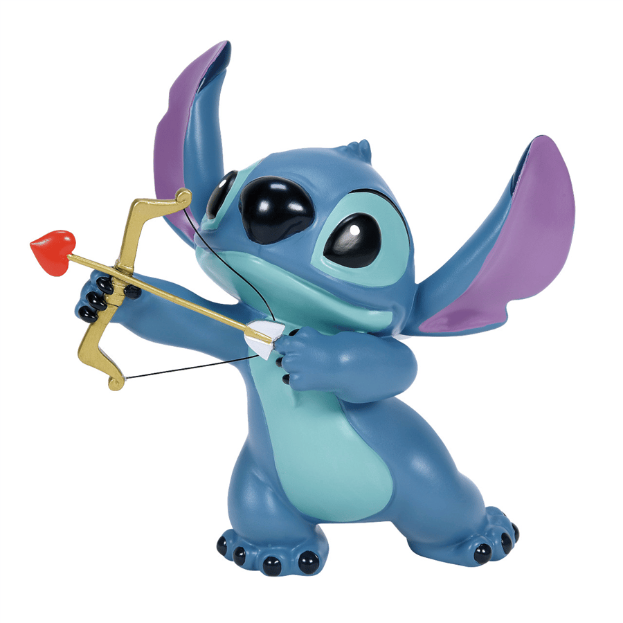 Stitch ValentineS Moment Lisanslı Figür Biblo