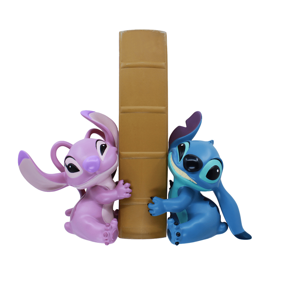 Stitch Ve Angel Bookends Lisanslı Figür Biblo