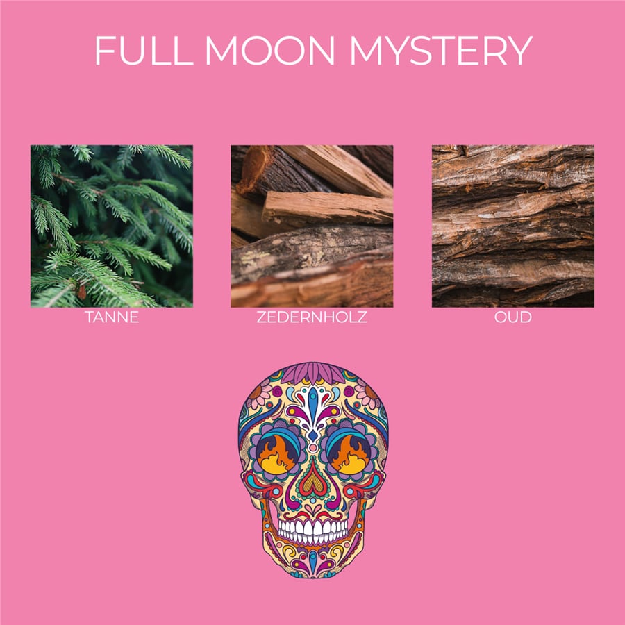 Frida Kahlo Full Moon Mystery Kokulu Mum - 180 gr Tek Fitilli