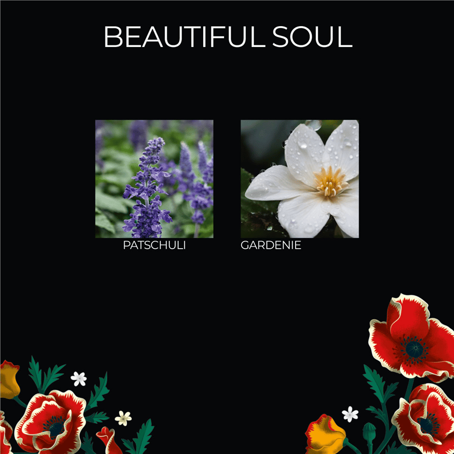Frida Kahlo Beautiful Soul Kokulu Mum - 400 gr, 50-60 Saat Yanma