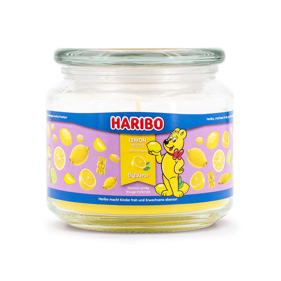 Haribo Limon Meyveleri Kokulu Mum