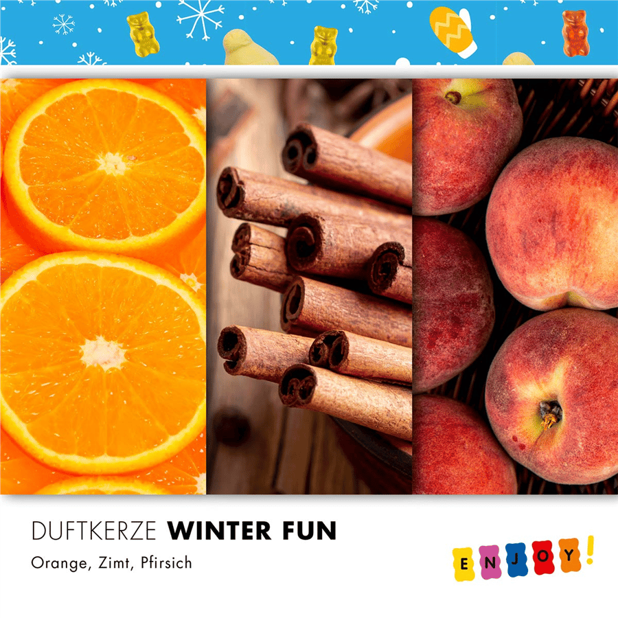 Haribo Winter Fun Kokulu Mum 300 gr — Tatlı Meyve ve Baharat Notaları