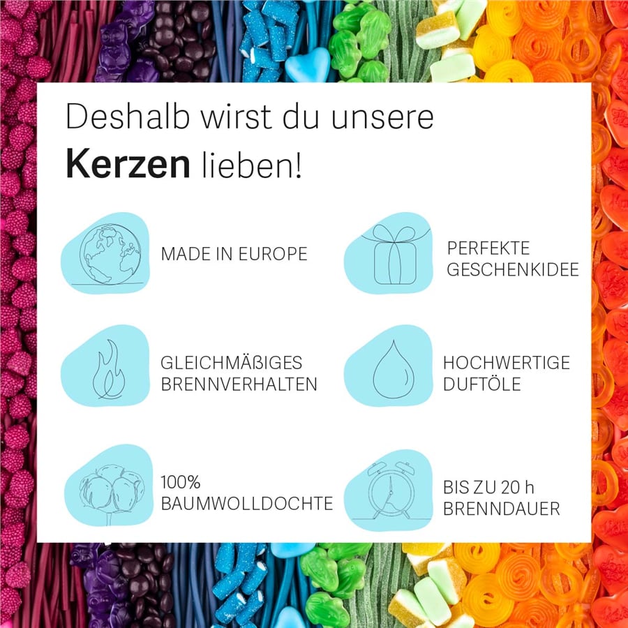 Haribo Winter Fun Kokulu Mum 85 gr — Tatlı ve Baharatlı Notalar