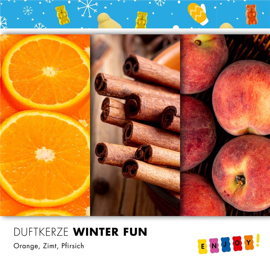 Haribo Winter Fun Kokulu Mum 85 gr — Tatlı ve Baharatlı Notalar