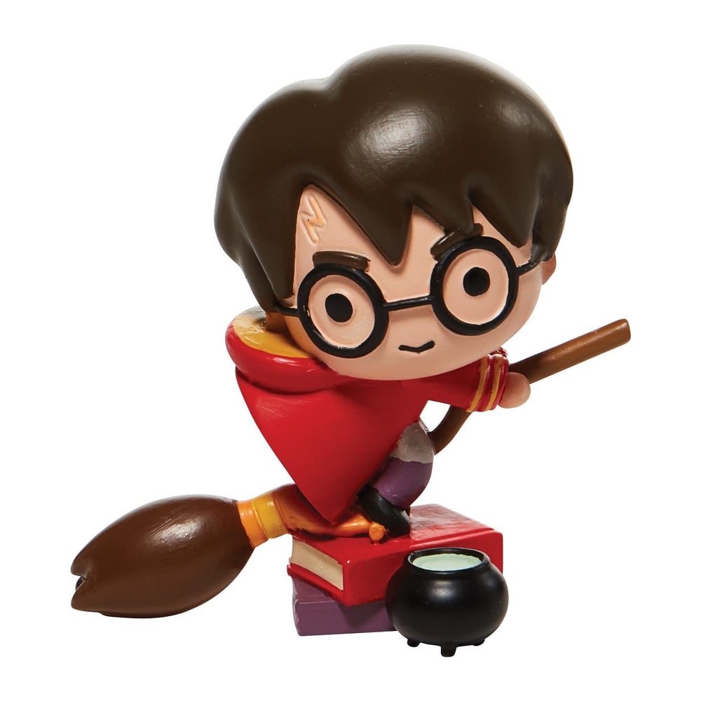 Harry on a Broom Charm Figür Biblo