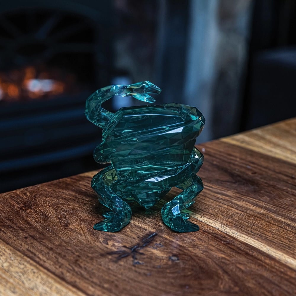Harry Potter Facets Slytherin Şeffaf Reçine Figür Biblo