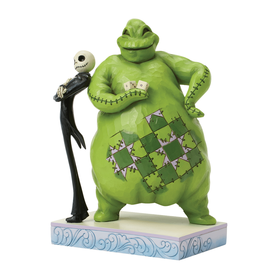 Jack And Oogie Back-To-Back Lisanslı Figür Biblo 22 cm