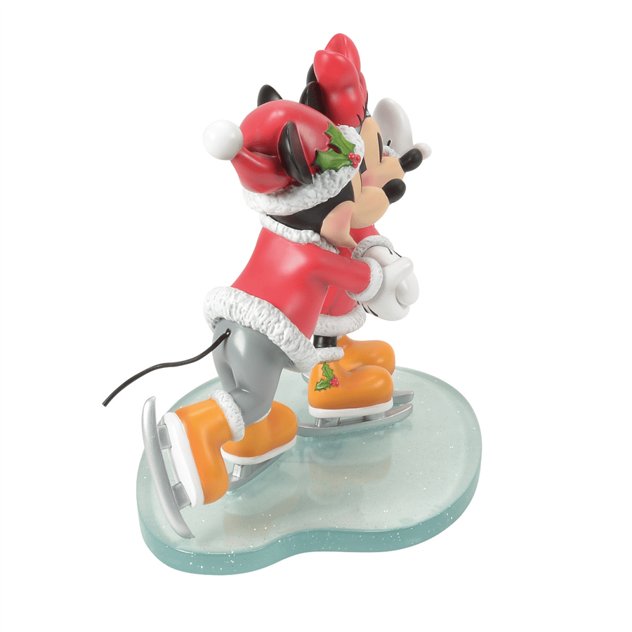 Mickey ve Minnie Buz Pateni Lisanslı Figür Biblo 15 cm