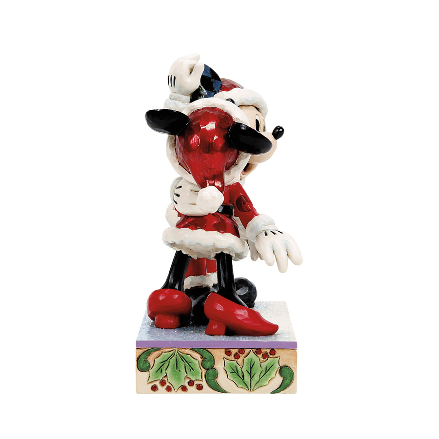 Mickey ve Minnie Mistletoe Lisanslı Figür Biblo 17 cm