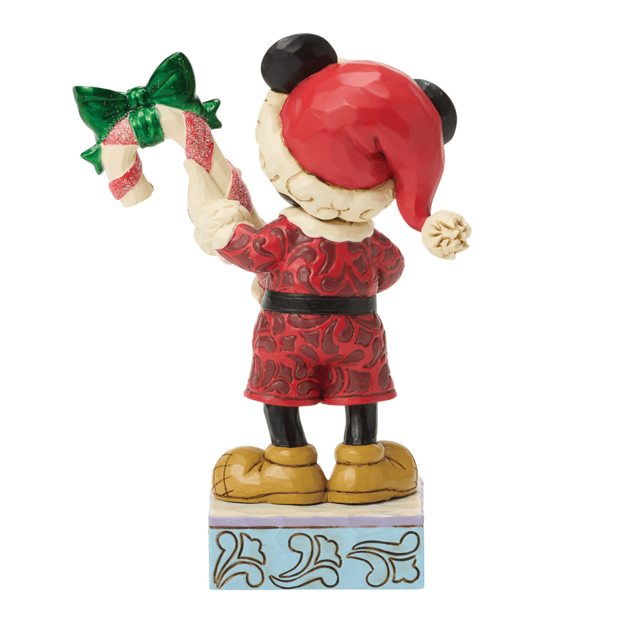 Mickey Mouse Şeker Kamışlı Noel Figür Biblo Jim Shore