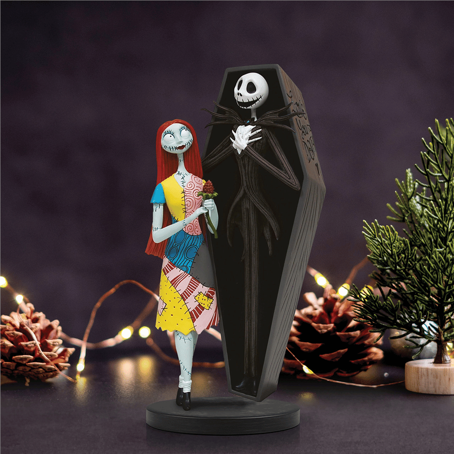 Nightmare Before Christmas Jack ve Sally Lisanslı Figür