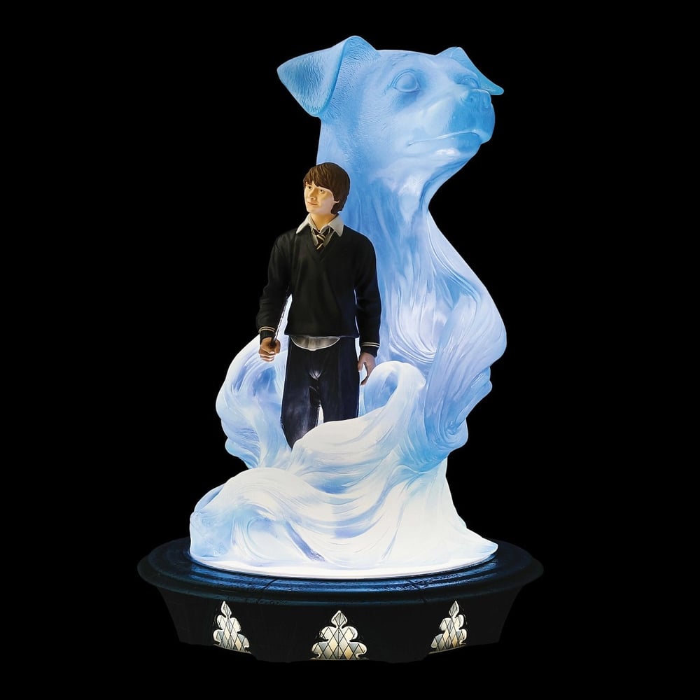 Ron ve Patronus Işıklı Figür Biblo