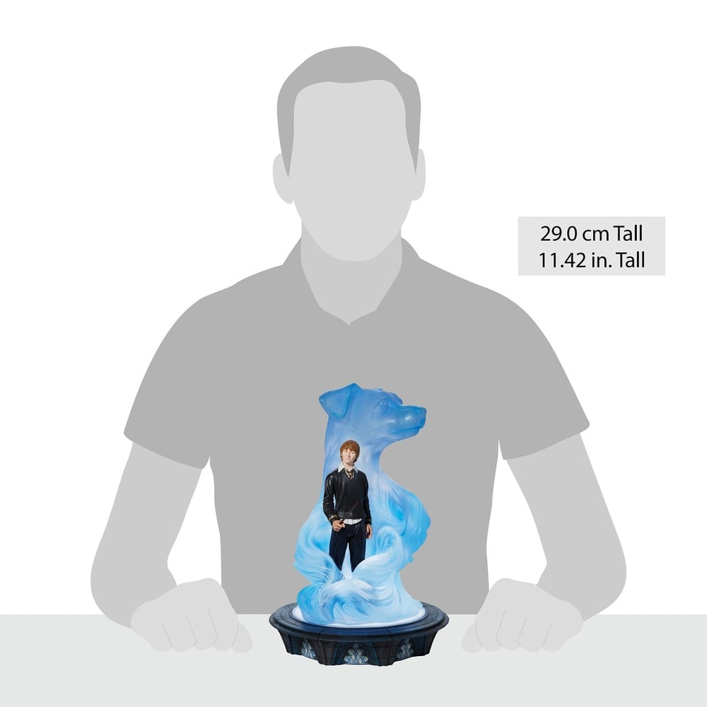 Ron ve Patronus Işıklı Figür Biblo