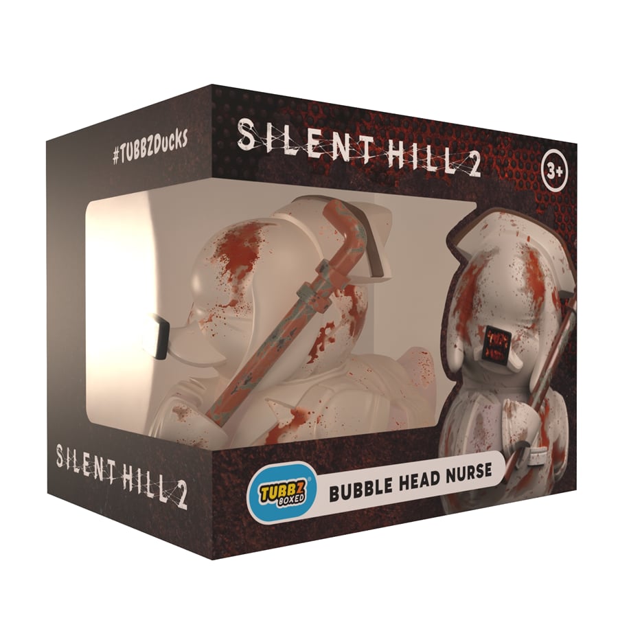 Silent Hill Bubble Head Nurse Tubbz Ördek Figürü – Kutulu