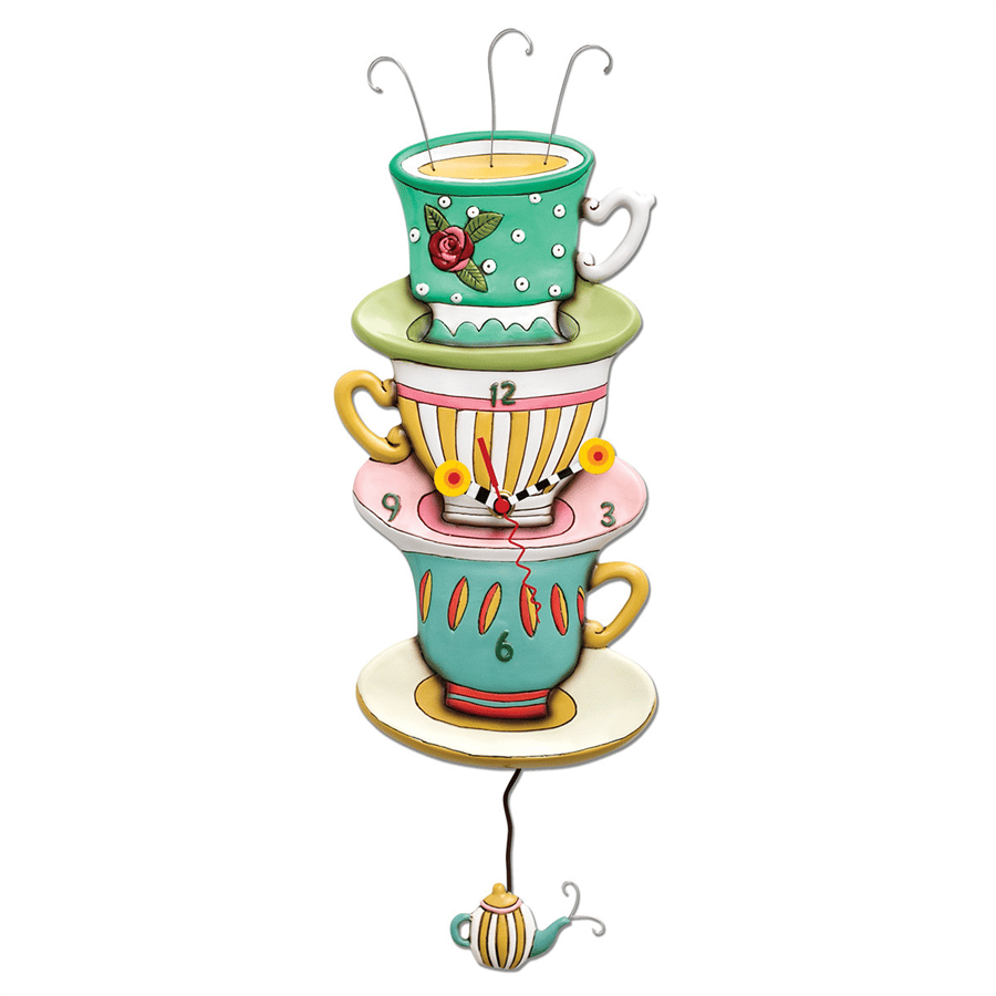 Spot Of Tea Duvar Saati Enesco Orijinal Lisanslı Koleksiyon Ürünü
