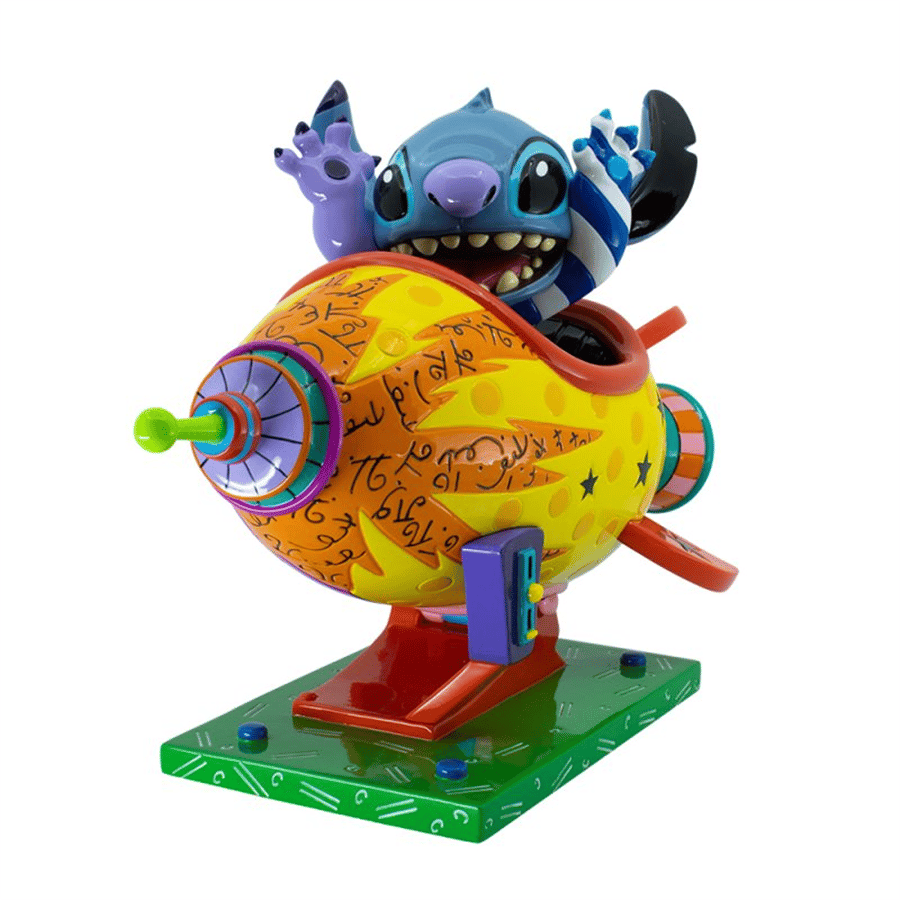 Enesco Stitch Roket Gemisi Figür Romero Britto