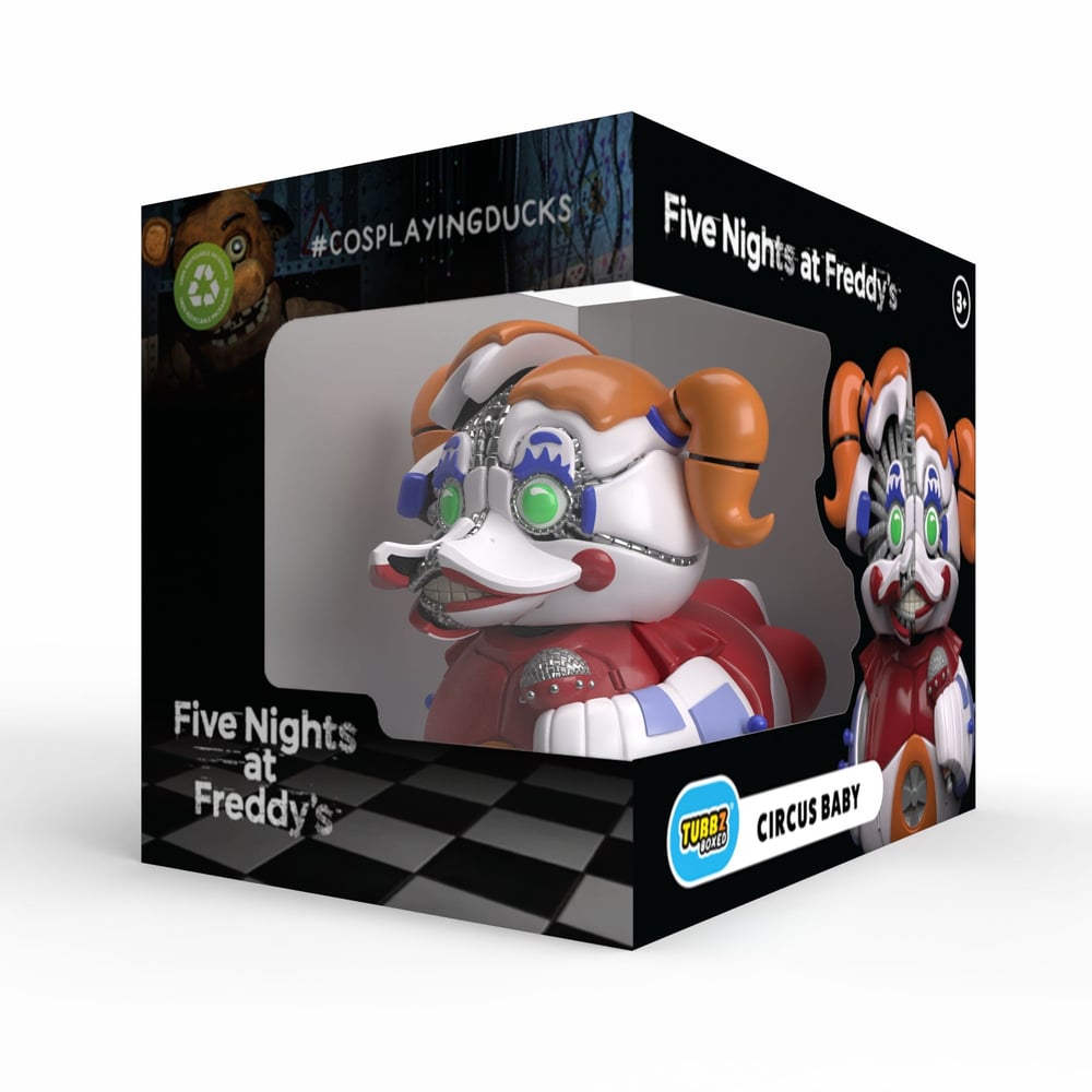 FNAF Circus Baby Boxed Lisanslı Cosplay Ördek Koleksiyon Figürü