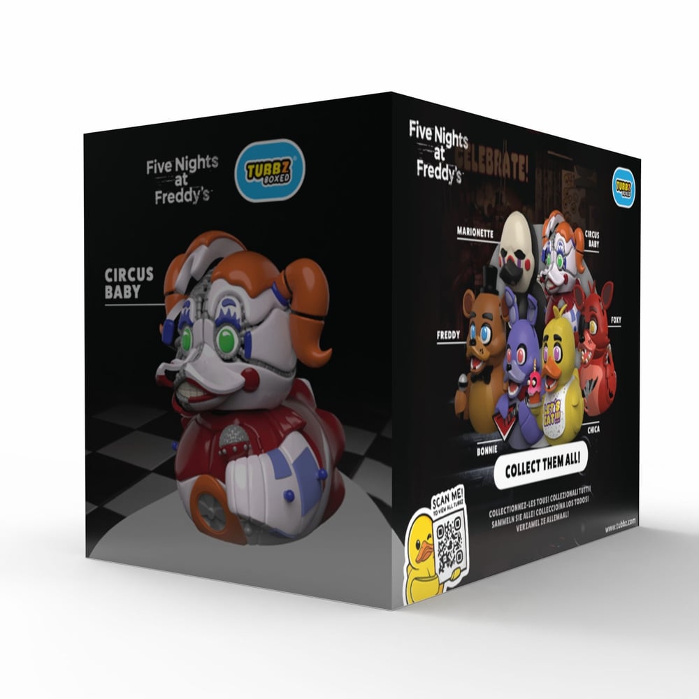 FNAF Circus Baby Boxed Lisanslı Cosplay Ördek Koleksiyon Figürü