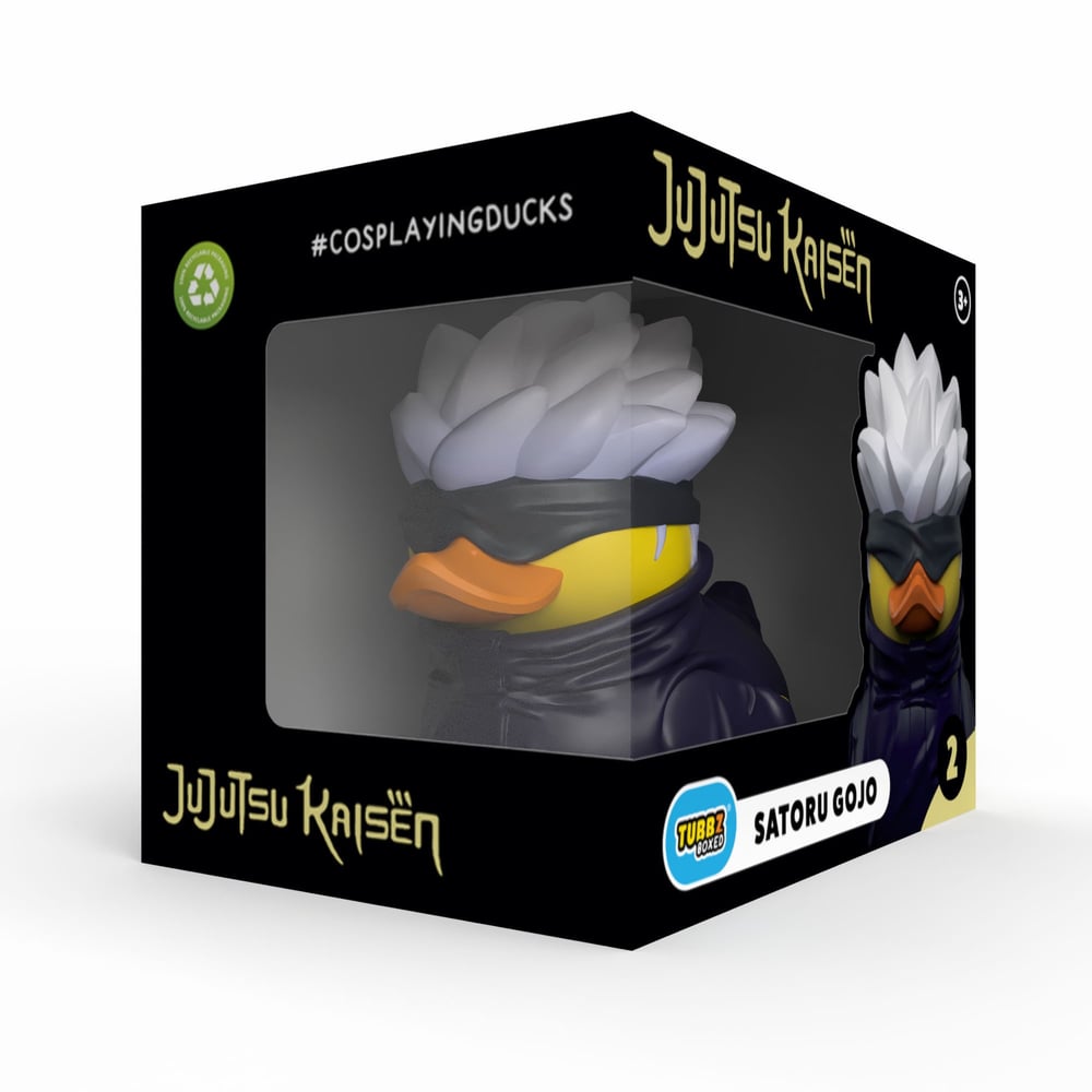 Jujutsu Kaisen Satoru Gojo Boxed Lisanslı Cosplay Ördek Collectible Figür