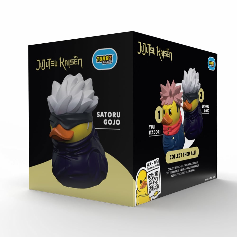 Jujutsu Kaisen Satoru Gojo Boxed Lisanslı Cosplay Ördek Collectible Figür