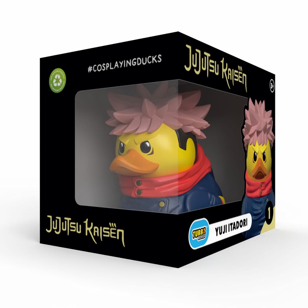 Jujutsu Kaisen Yuji Itadori Boxed Lisanslı Cosplay Ördek Collectible Figür