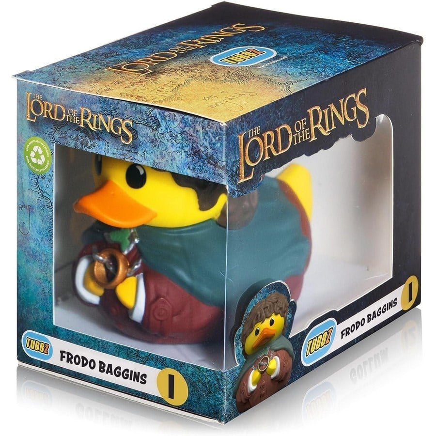 Lord Of The Rings Boxed Frodo Baggins Lisanslı Cosplay Ördek Collectible Figür