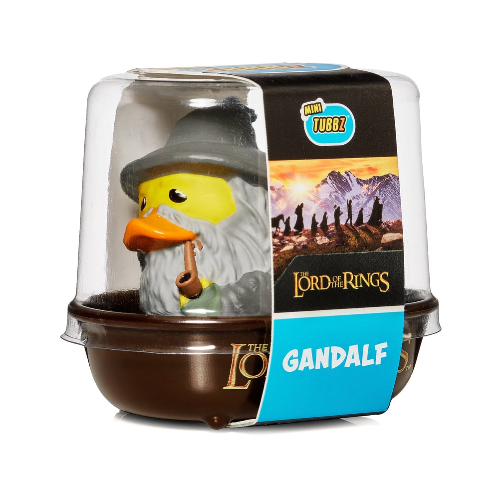 LOTR MINI Gandalf Gri Lisanslı Cosplay Ördek Collectible Figür