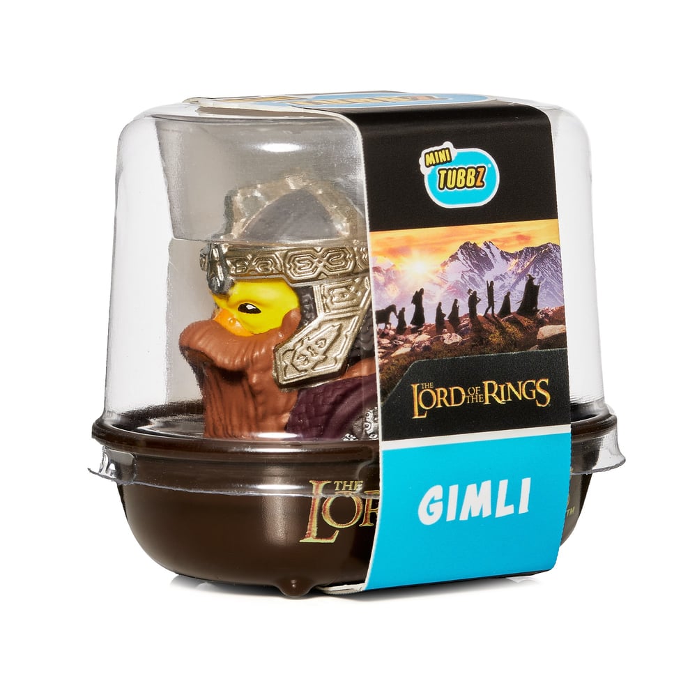LOTR MINI Gimli Lisanslı Cosplay Ördek Collectible Figür