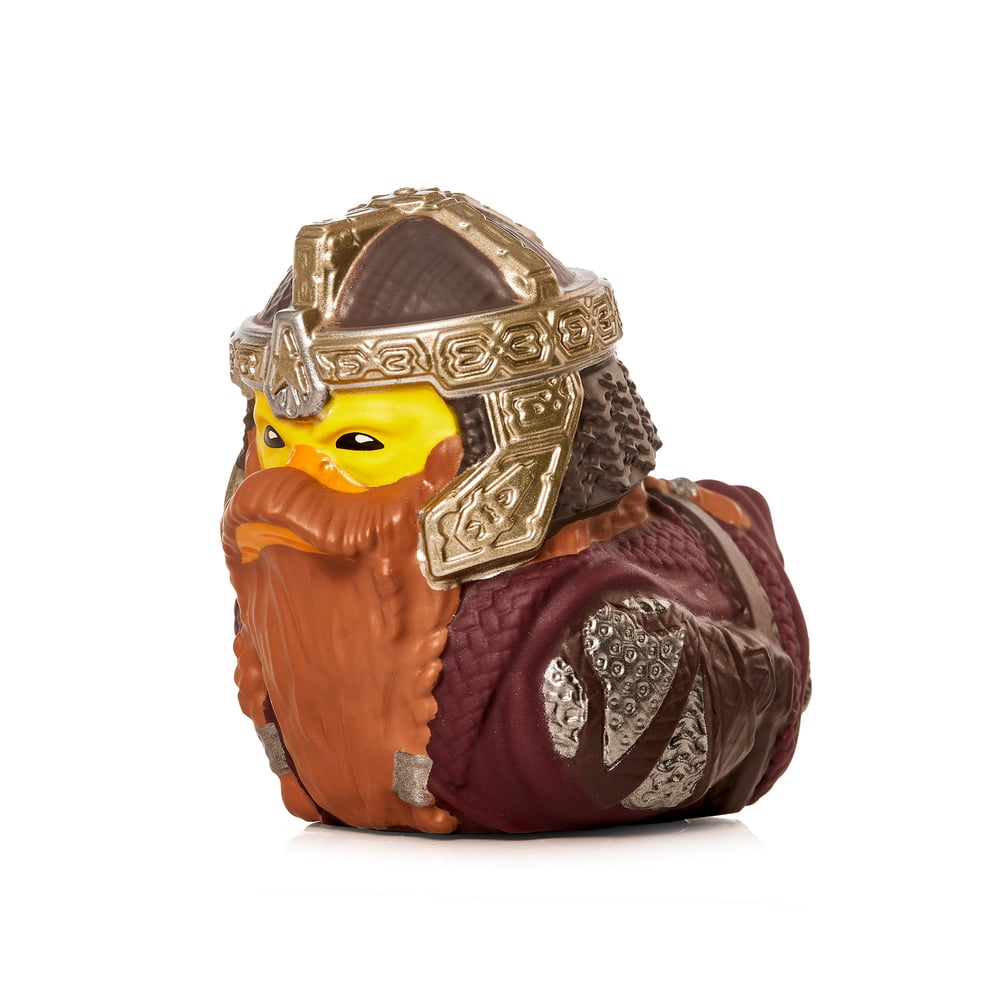 LOTR MINI Gimli Lisanslı Cosplay Ördek Collectible Figür