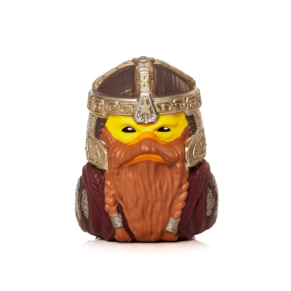 LOTR MINI Gimli Lisanslı Cosplay Ördek Collectible Figür