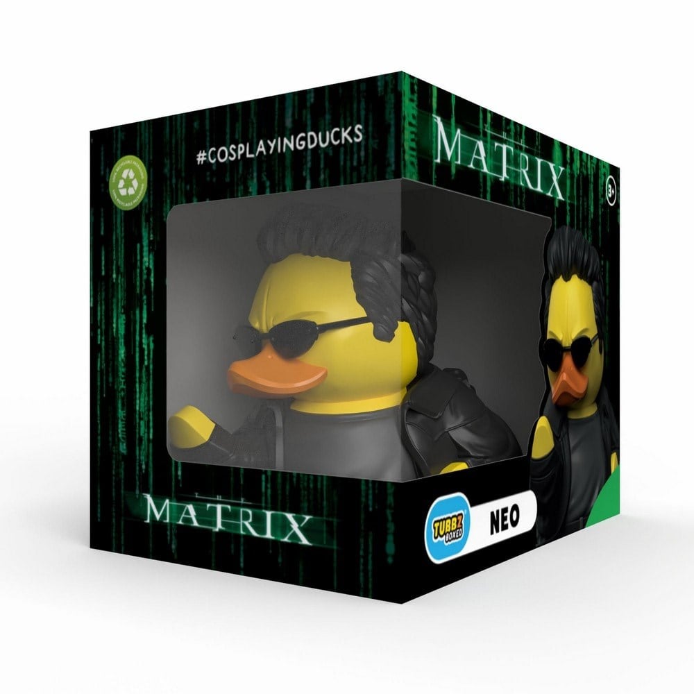 Matrix BOXED Neo Lisanslı Cosplay Ördek Koleksiyon Figürü Tubbz