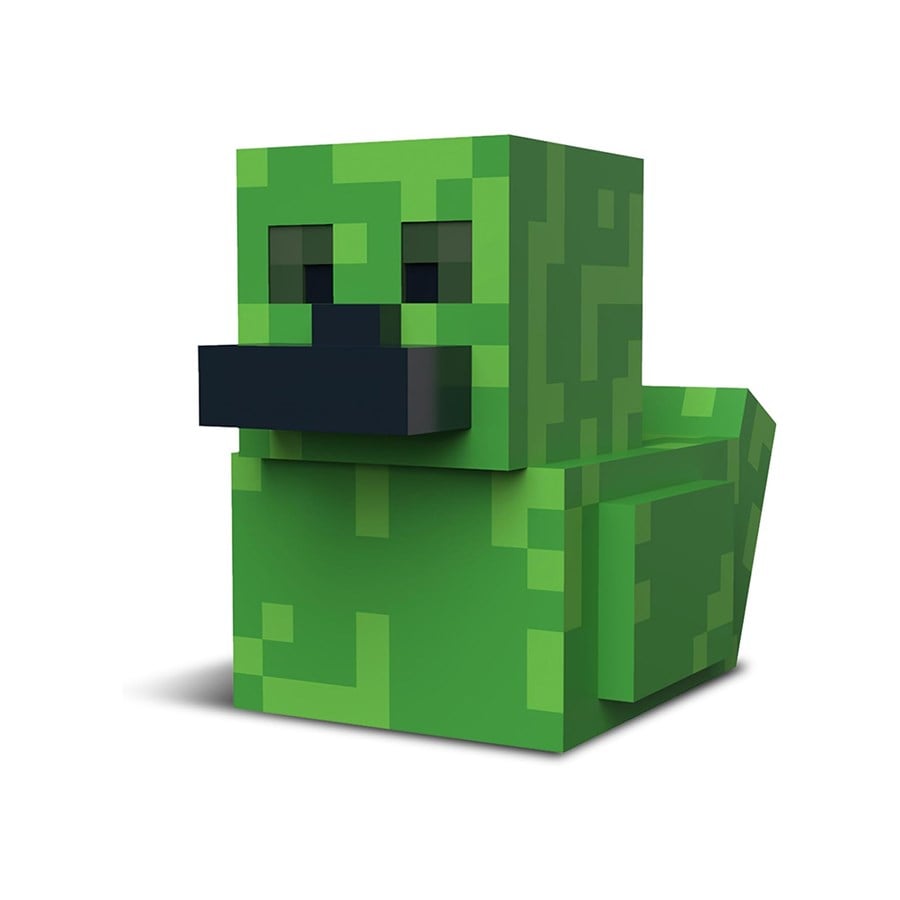 Tubbz Minecraft Boxed Creeper Lisanslı Cosplay Ördek Collectible Figür