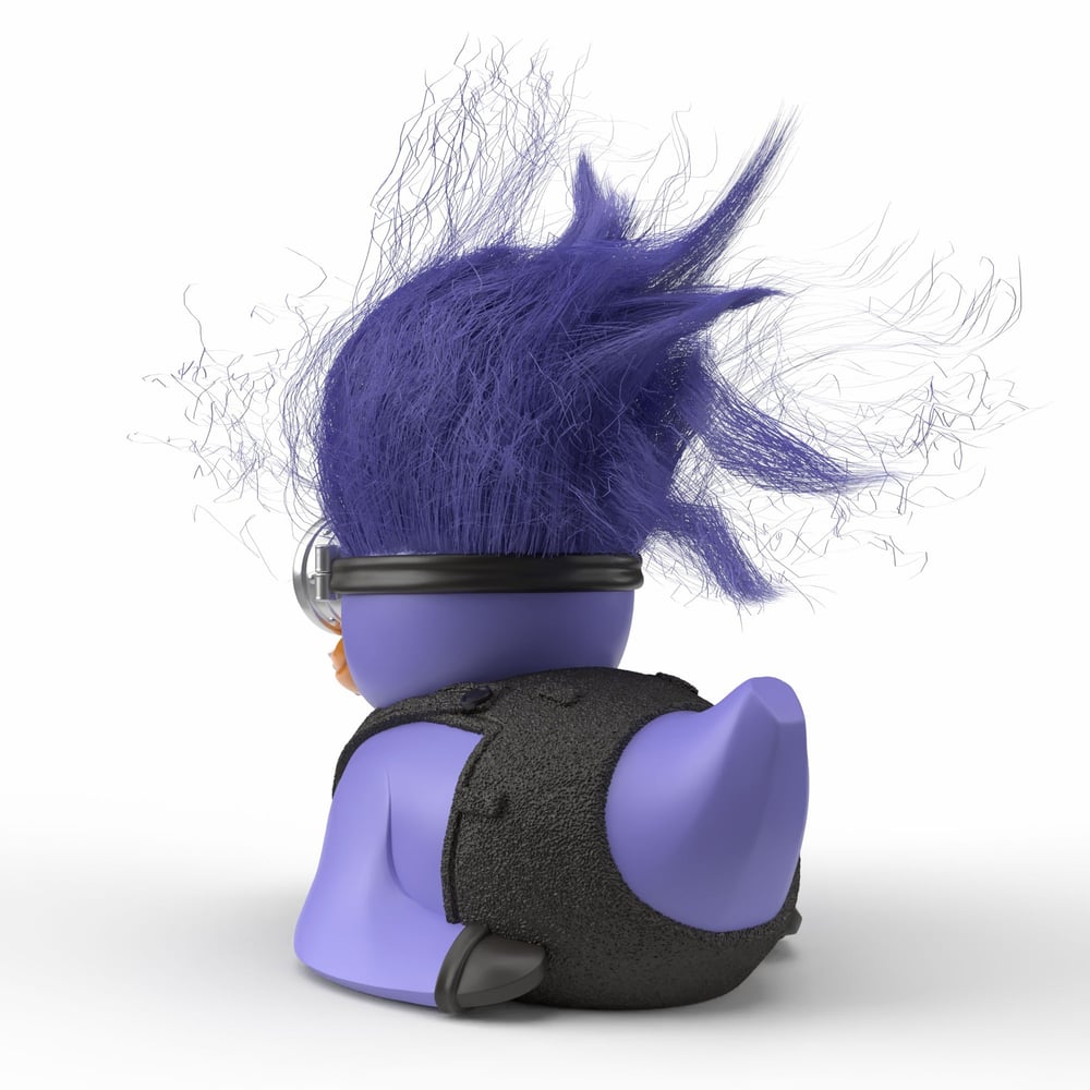 Minions Purple Minion Tubbz Lisanslı Cosplay Ördek Koleksiyon Figürü