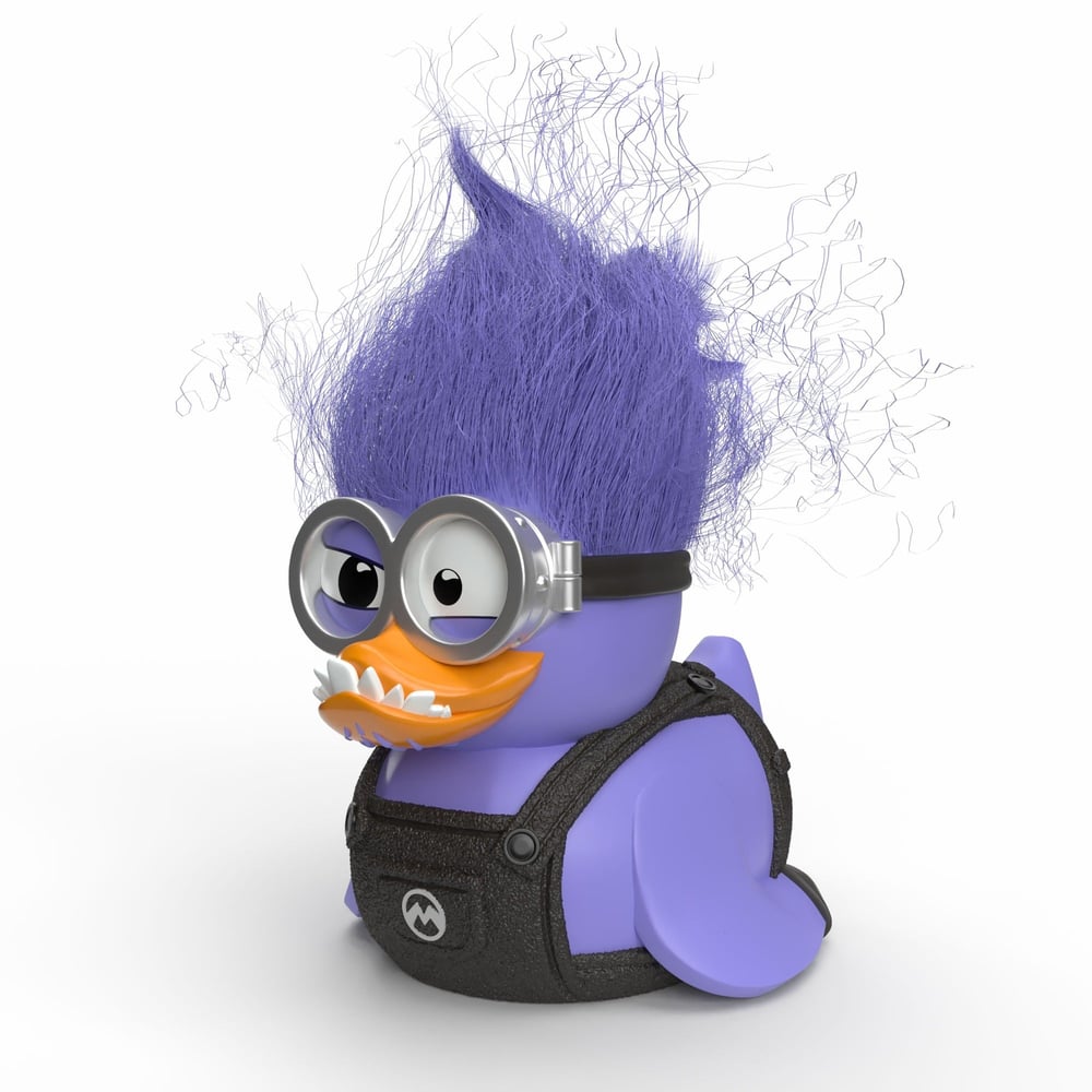 Minions Purple Minion Tubbz Lisanslı Cosplay Ördek Koleksiyon Figürü