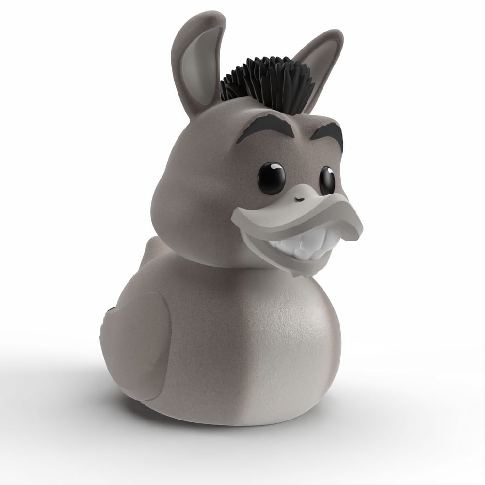 Shrek Donkey Flocked Kaplamalı Lisanslı Cosplay Ördek Figür