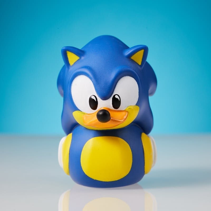 Sonic MINI Sonic Lisanslı Cosplay Ördek Collectible Figür