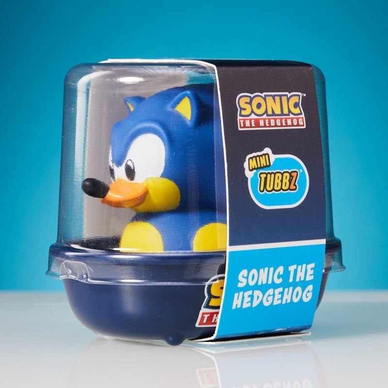 Sonic MINI Sonic Lisanslı Cosplay Ördek Collectible Figür